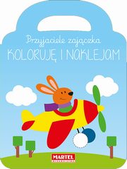 ksiazka tytu: Przyjaciele zajczka koloruj i naklejam autor: 