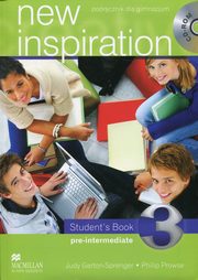 ksiazka tytu: New Inspiration 3 Student's Book Pre-intermediate Podrcznik bez pyty CD autor: Garton-Sprenger Judy Prowse Ph