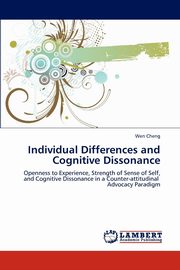 Individual Differences and Cognitive Dissonance, Cheng Wen