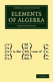 Elements of Algebra, Euler Leonard