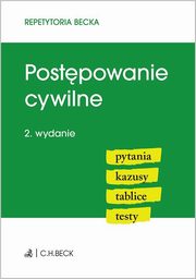 Postpowanie cywilne Pytania Kazusy Tablice Testy, 