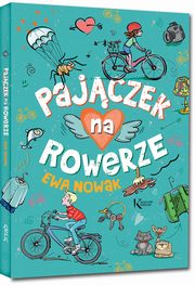 ksiazka tytu: Pajczek na rowerze autor: Nowak Ewa