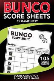 Bunco Score Sheets, Nest Game
