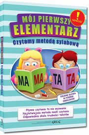 Mj pierwszy elementarz Czytamy metod sylabow, Karczmarska-Strzeboska Alicja