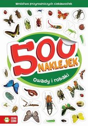 ksiazka tytu: 500 naklejek Owady i robaki autor: 