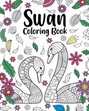 ksiazka tytu: Swan Coloring Book autor: PaperLand