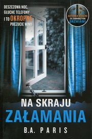 ksiazka tytu: Na skraju zaamania autor: Paris B.A.