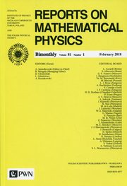 Reports on Mathematical Physics 81/1 2018 Kraj, 