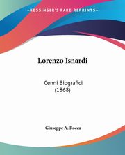 Lorenzo Isnardi, Rocca Giuseppe A.