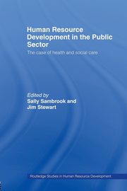 Human Resource Development in the Public Sector, 