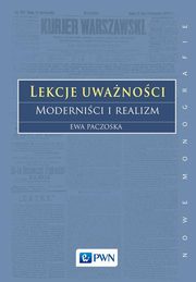 ksiazka tytu: Lekcje uwanoci. autor: Paczoska Ewa