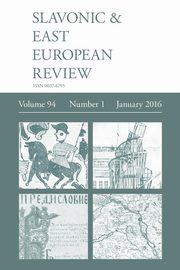 ksiazka tytu: Slavonic & East European Review (94 autor: 