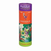 ksiazka tytu: Puzzle w tubie 100 elementw dinozaury autor: 