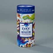 ksiazka tytu: Puzzle 72 elementy Dzie w muzeum Dinozaury autor: 