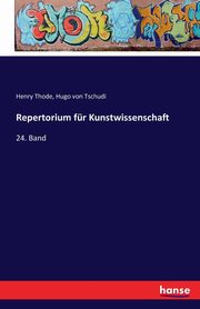 Repertorium fr Kunstwissenschaft, Thode Henry