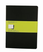 ksiazka tytu: Zestaw 3 zeszytw Moleskine Cahier Journals XL gadki czarny autor: 