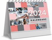 Kalendarz stojcy na biurko kadrowy pacowy 2024, 