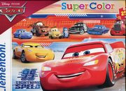 ksiazka tytu: Puzzle SuperColor 250 Cars 3 autor: 