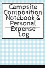Campsite Composition Notebook & Personal Expense Log, Woodland Tanner