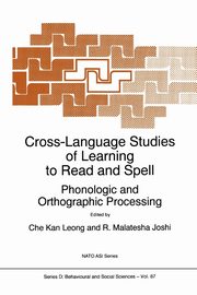 Cross-Language Studies of Learning to Read and Spell, 