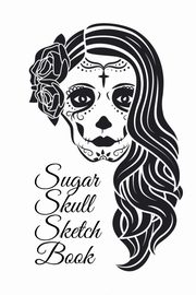 Sugar Skull Sketch Book, Heart Amber