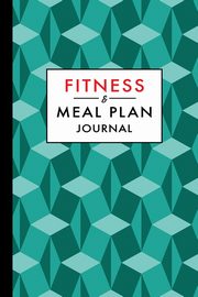 Fitness and Meal Plan Journal, Print Leopard