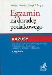 ksiazka tytu: Egzamin na doradc podatkowego Kazusy autor: Jaboski Mariusz, Smda Patryk Piotr