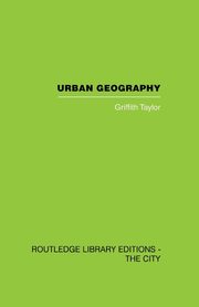 Urban Geography, 