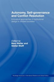 Autonomy, Self Governance and Conflict Resolution, 
