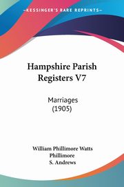 Hampshire Parish Registers V7, 