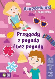 Uzupenianki z naklejkami Przygody z pogod i bez pogody, Michta Izabela