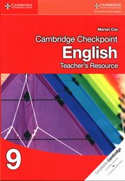Cambridge Checkpoint English Teacher's Resource CD-ROM 9, Cox Marian