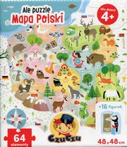 ksiazka tytu: CzuCzu Ale puzzle Mapa Polski 64 autor: 