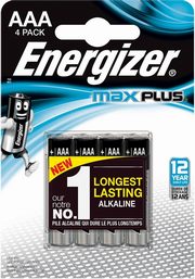 ksiazka tytu: Bateria ENERGIZER Max Plus, AAA, LR03, 1,5V, 4 sztuki autor: 