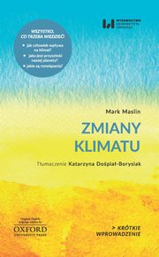 ksiazka tytu: Zmiany klimatu autor: Maslin Mark