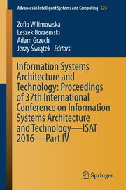 Information Systems Architecture and Technology, 