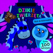 Dzikie zwierzta Blok do kolorowania, 