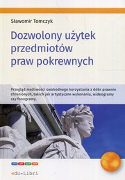 Dozwolony uytek przedmiotw praw pokrewnych, Tomczyk Sawomir