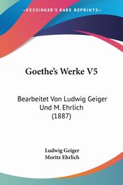 Goethe's Werke V5, 
