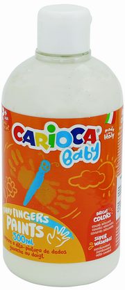 ksiazka tytu: Farba Carioca baby do malowania palcami 500 ml biaa autor: 