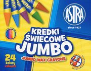 Kredki wiecowe 24 kolory, 