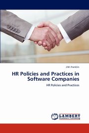 HR Policies and Practices in Software Companies, Franklin J.M.