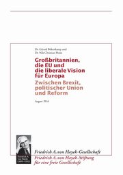 Grossbritannien, die EU und  die liberale Vision fr Europa, Bkenkamp Grard