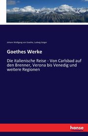 Goethes Werke, Goethe Johann Wolfgang von