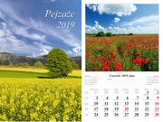 ksiazka tytu: Kalendarz 2019 wieloplanszowy Pejzae dwustronny autor: Jurkowlaniec Marek