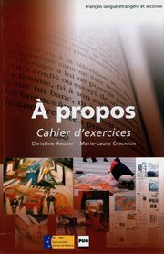 A propos Cahier d'exercices, Andant Christine