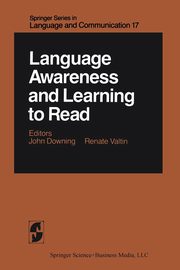 Language Awareness and Learning to Read, 