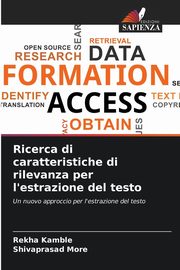 Ricerca di caratteristiche di rilevanza per l'estrazione del testo, Kamble Rekha