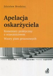 ksiazka tytu: Apelacja oskarycielska autor: Brodzisz Zdzisaw