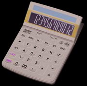 ksiazka tytu: Kalkulator biurowy CITIZEN ECC-310 12-cyfrowy 173x107mm  czarny autor: 